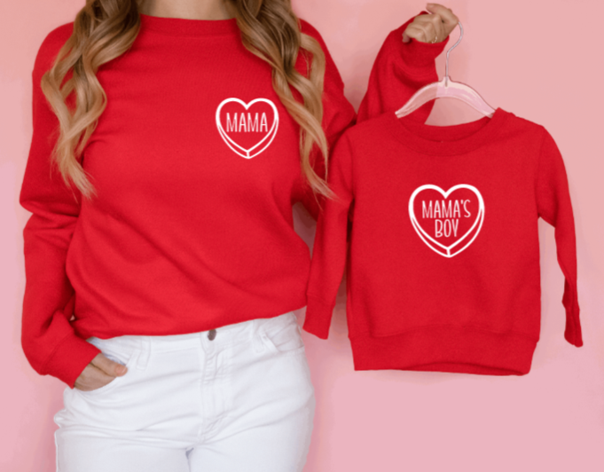 MAMA Heart Sweatshirt